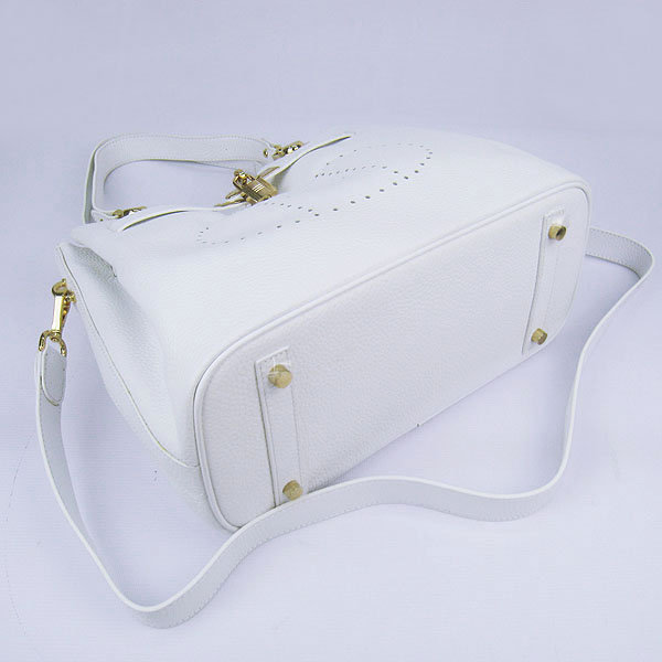 Best Hermes New Arrival Double-duty handbag White 60668